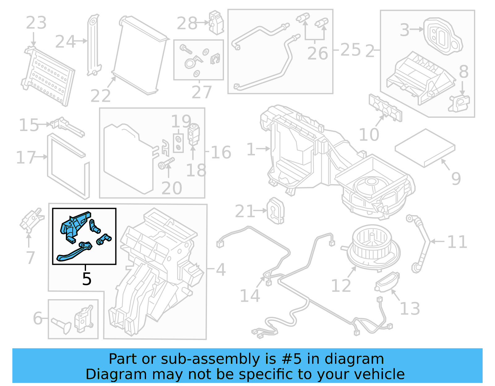 Lever Assembly 3Q0-898-141-B - View 21