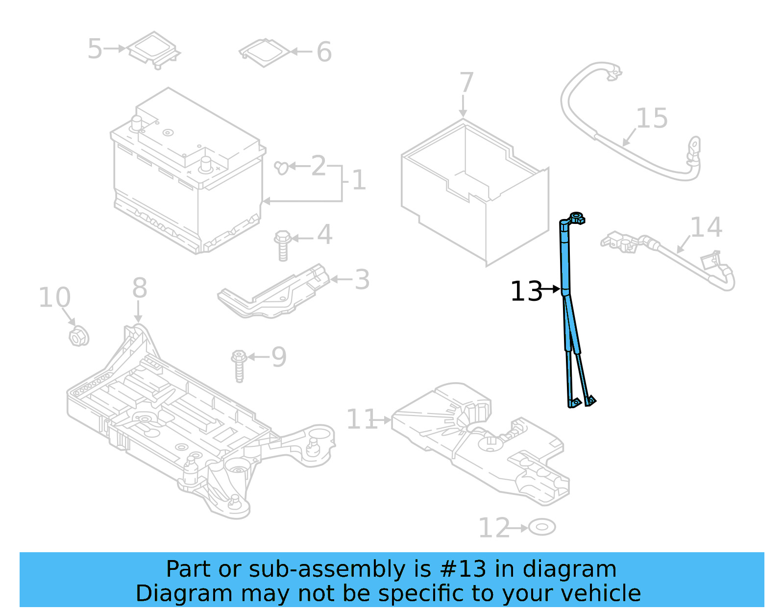 Positive Cable 3Q0-971-228-A - View 4