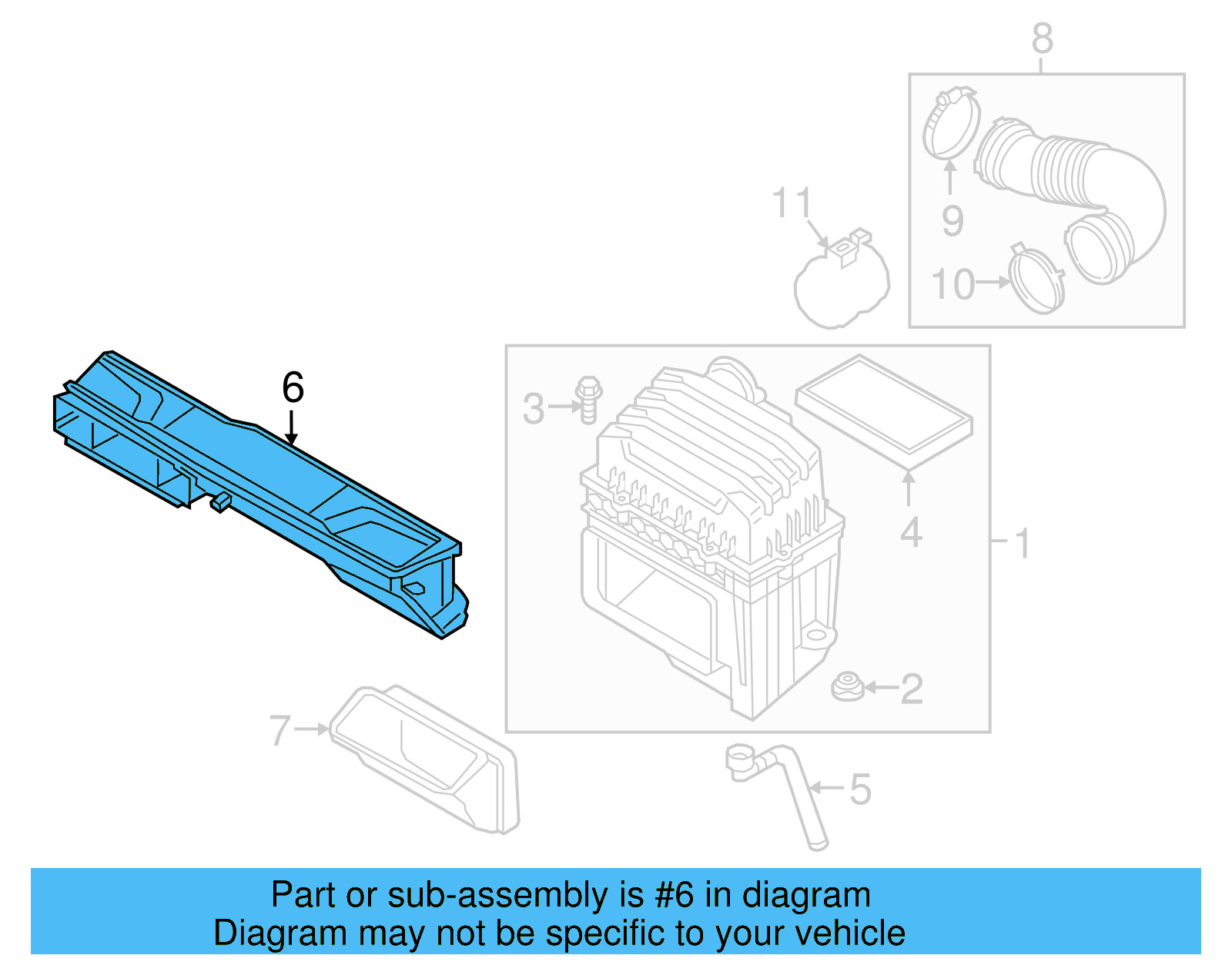 Air Inlet 3QF-129-254-A - View 6
