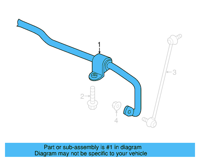 Stabilizer Bar 3QF-411-303-R - View 4