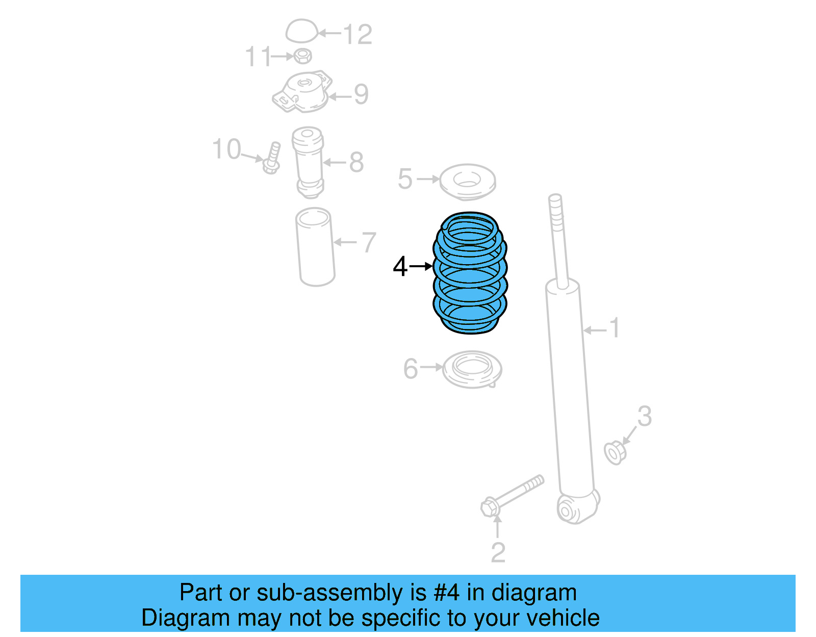 Coil Spring 3QF-511-115-M - View 8