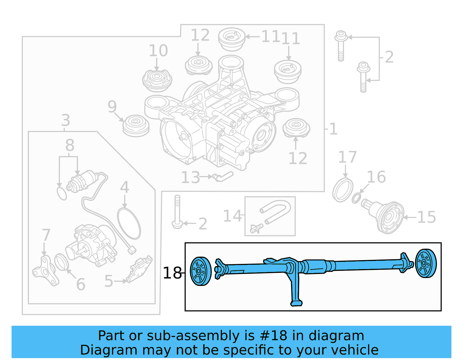 Drive Shaft 3QF-521-101-M - View 5