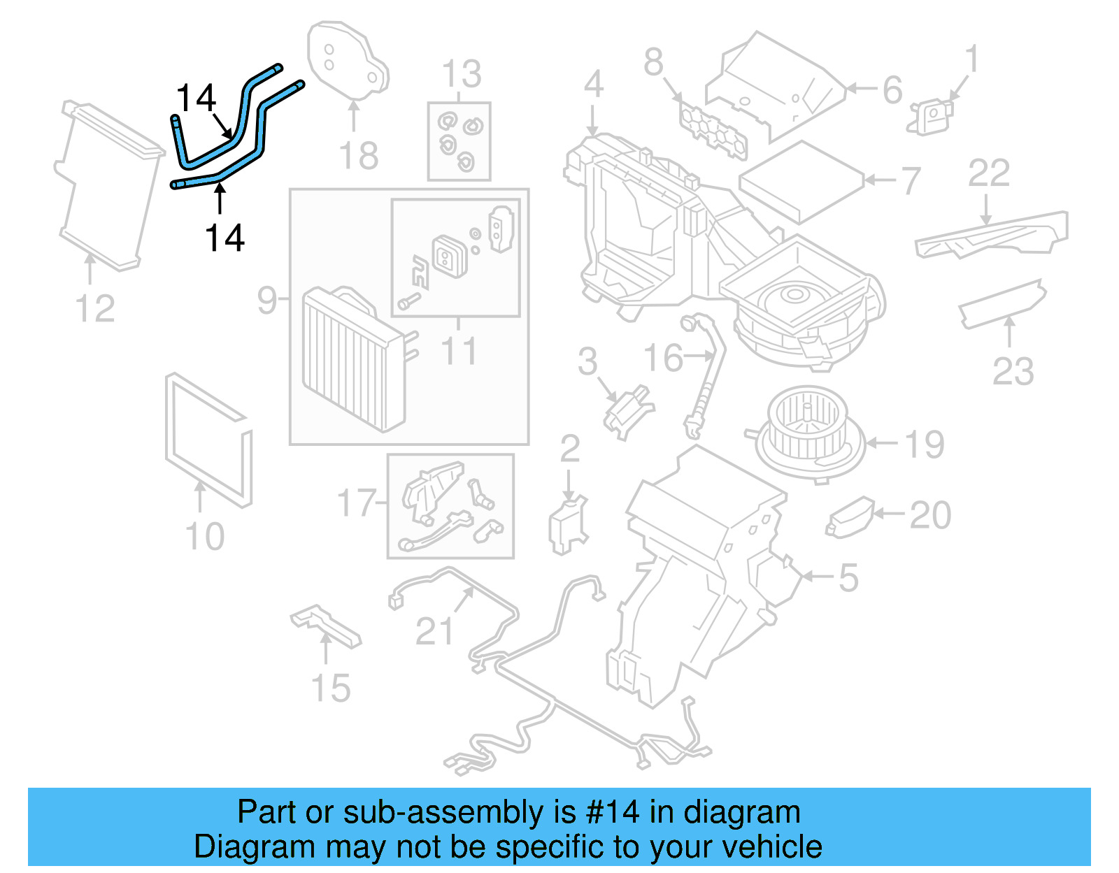 Water Pipe 3QF-819-857-A - View 14