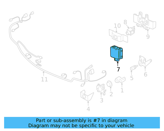 Sensor 3QF-907-561-J - View 10