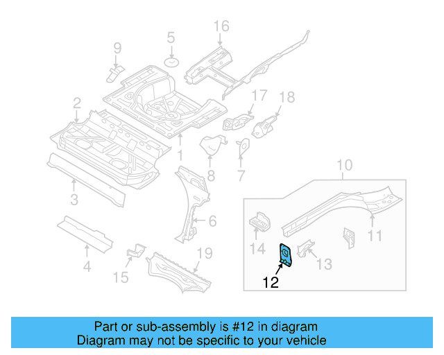 End Plate 1K0-804-473 - View 8