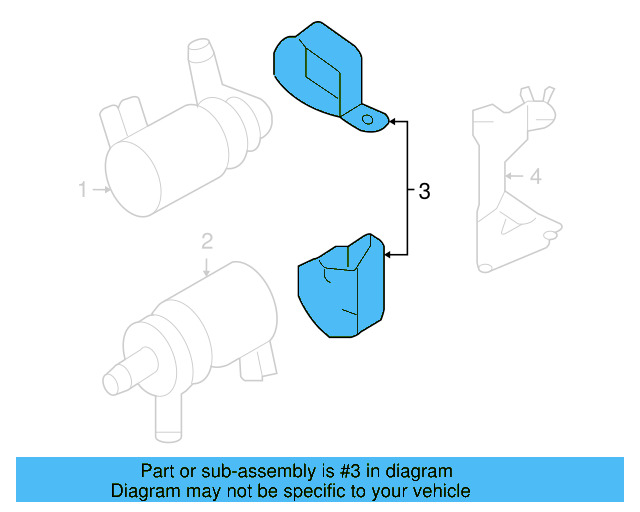 Holder 7L6-121-120 - View 3