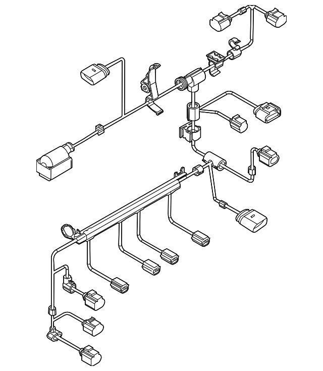 Engine Harness 06J-971-627-G - View 9