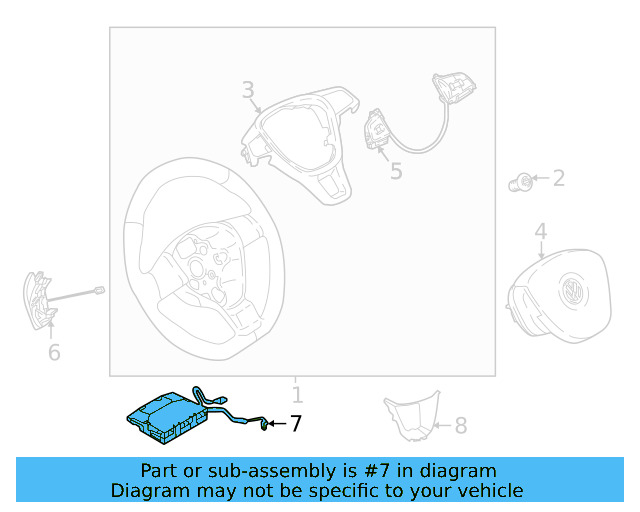 Control Module 3G0-959-542-A - View 4