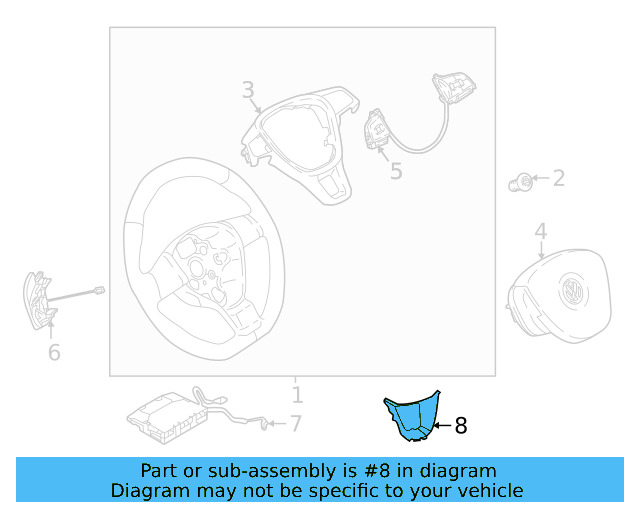 Lower Trim 2GJ-419-659-041 - View 14