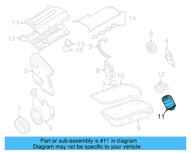 Oil Filter 056-115-561-G - View 6