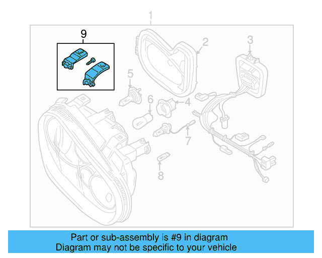 Repair Kit 1J0-998-226 - View 3
