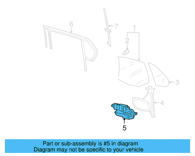 Window Motor 1C0-959-811-A-017 - View 9