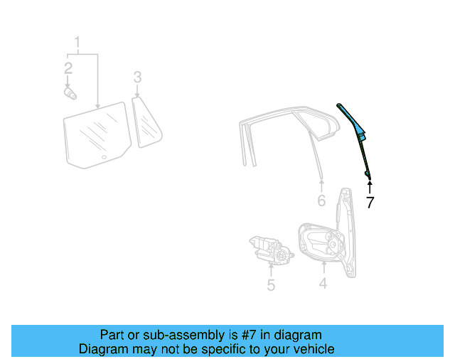 Window Channel 1K9-839-407-03C - View 6