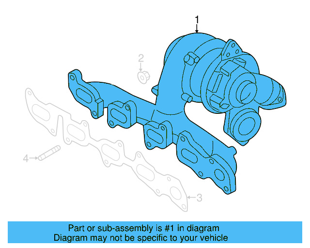 Exhaust Manifold 04L-253-020-P - View 7