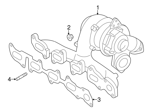 Exhaust Manifold Lock Nut N-908-946-01 - View 58