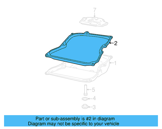 Pan Gasket 09G-321-370 - View 4