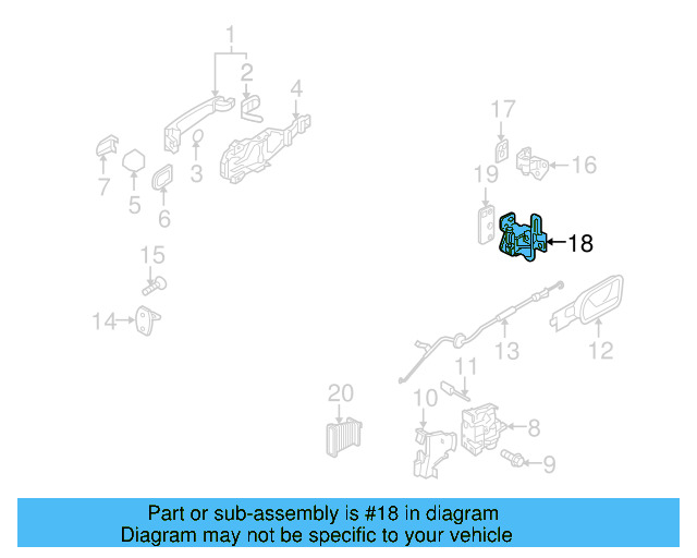 Lower Hinge 1K4-833-411-Q