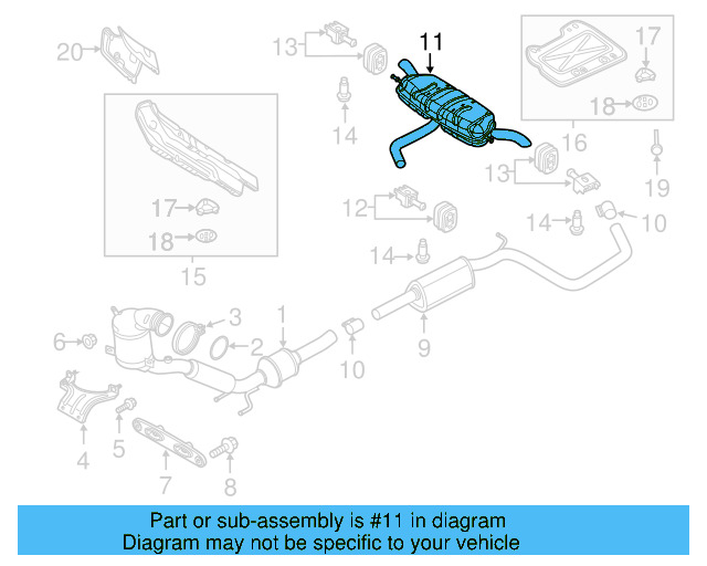 Exhaust Muffler 5QN-253-209-B - View 5