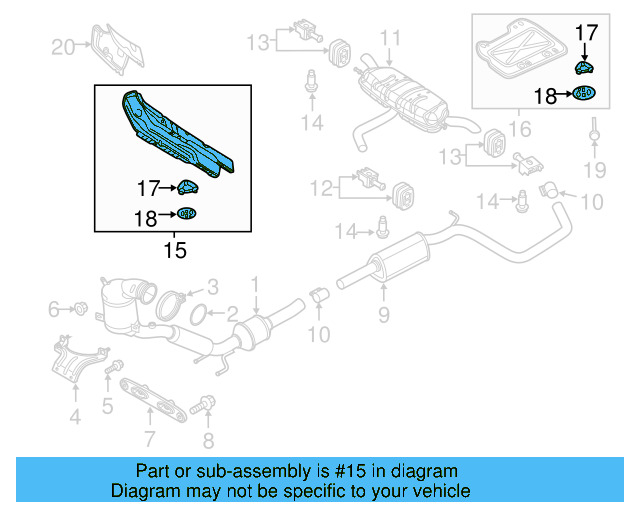 Front Shield 5QF-825-661-D - View 12