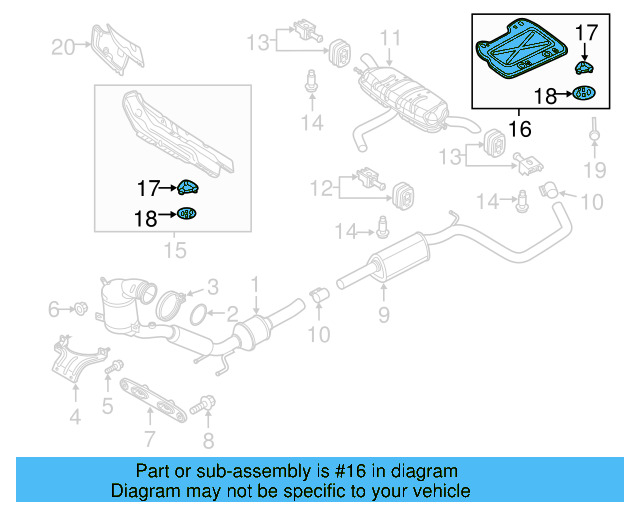 Heat Shield 5QF-825-701-D - View 8
