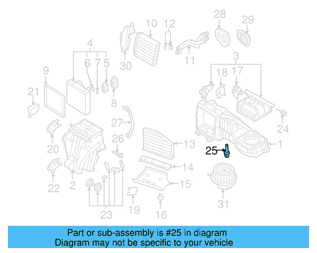 Blower Motor 3C1-820-015-P - View 9