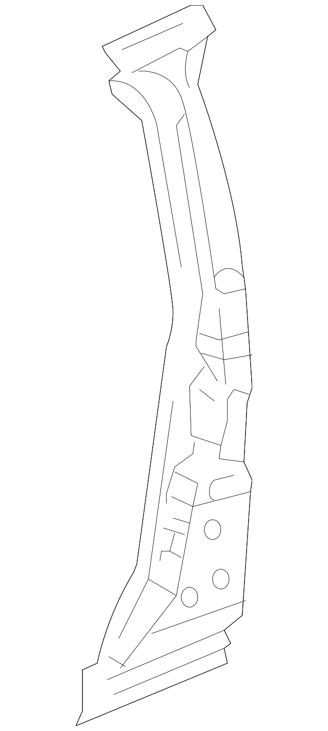 Center Pillar Reinforced 7L0-809-607-A