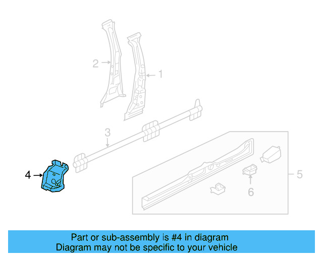 Filler Plate 7L0-810-122-A - View 4