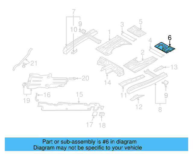 Jacking Bracket 7L0-802-759 - View 6