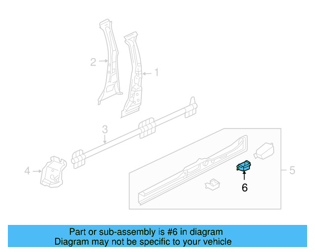 Jacking Bracket 7L0-802-759 - View 8