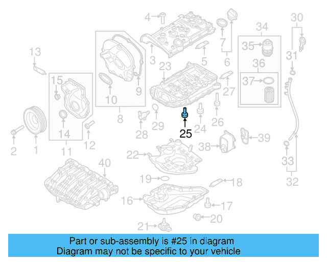 Upper Oil Pan Bolt N-912-112-01 - View 7