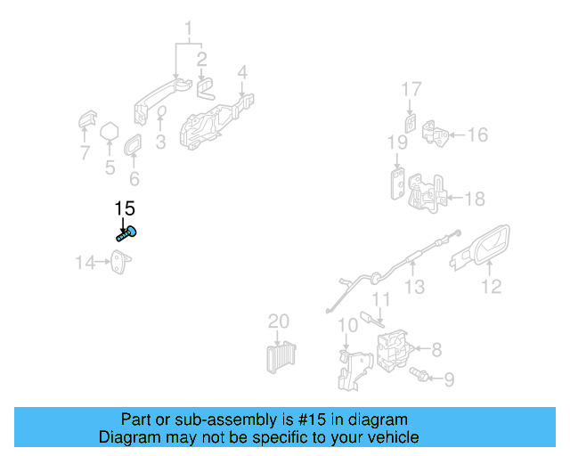 Striker Screw N-907-985-05 - View 2