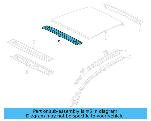 Roof Bow 5G6-817-119-A