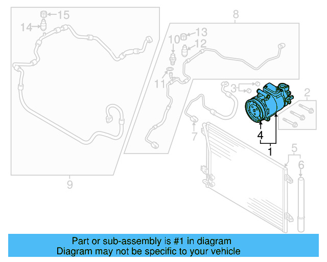 A/C Compressor 1K0-820-859-S - View 33