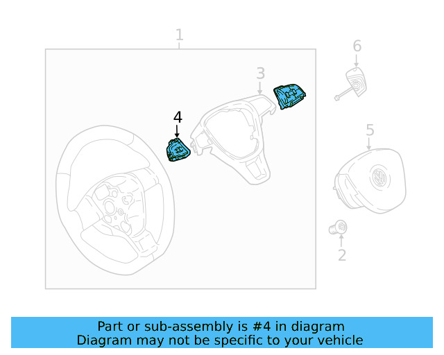 Combo Switch 5Q0-953-502-AJ-IGI
