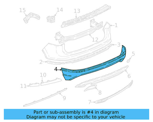 Lower Cover 5NN-807-433-G-GRU - View 5