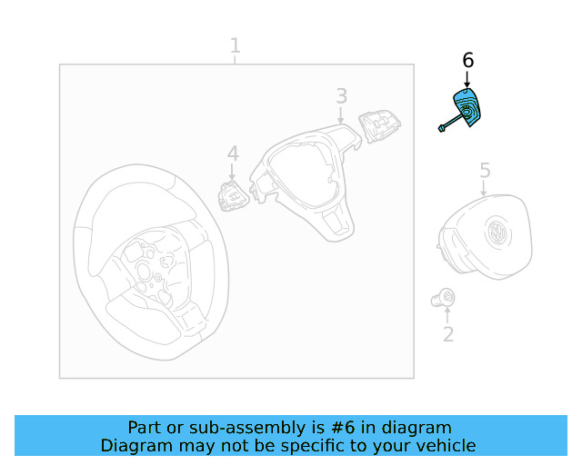 Shift Paddle 5G0-951-528-A-WHS - View 4