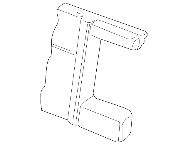 Seat Back Pad 1J0-885-776-BM