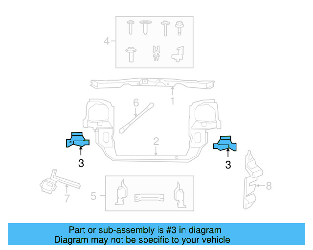 Side Bracket 7B0-805-821-C - View 4