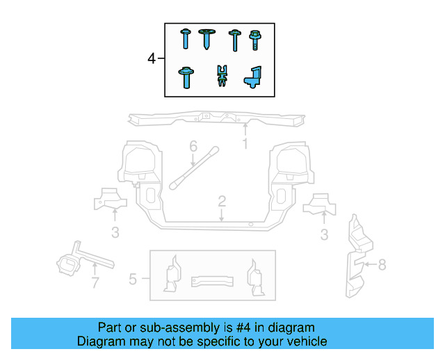 Mount Kit 7B0-499-001-C - View 3