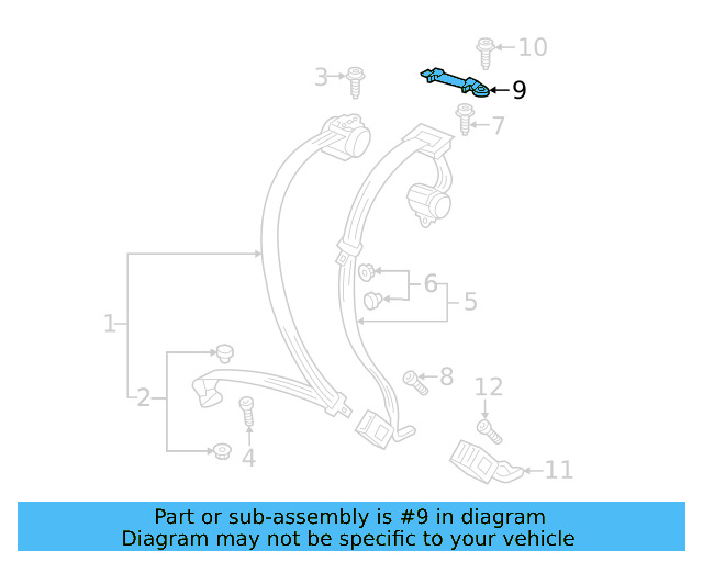 Belt Guide 561-857-360-A - View 12