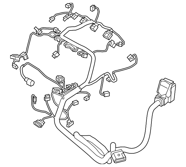 Engine Harness 06K-971-627-BJ