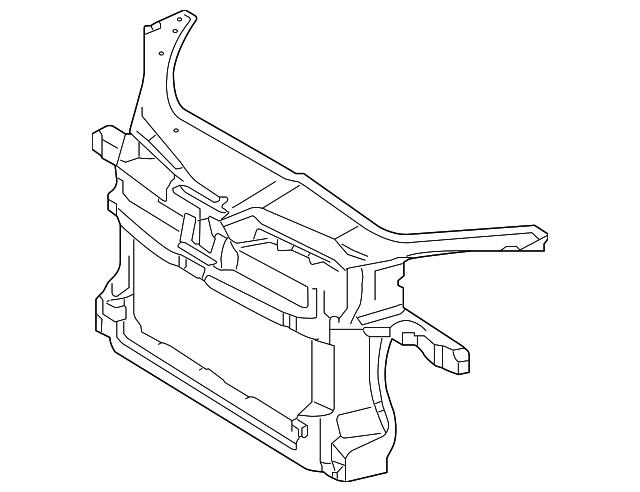 Radiator Support 1K0-805-588-S - View 6
