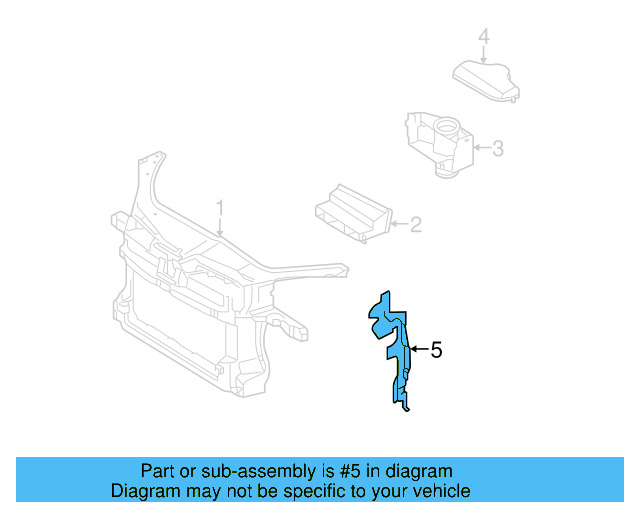 Air Baffle 1K0-121-283-F