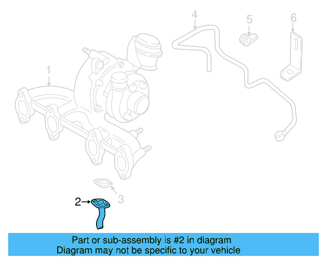 Oil Inlet Line 038-145-771-AH - View 22