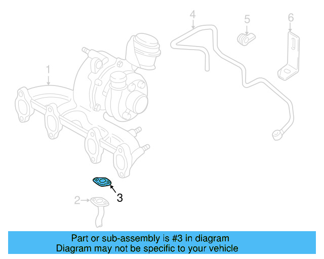 Return Line Gasket 028-145-757 - View 8
