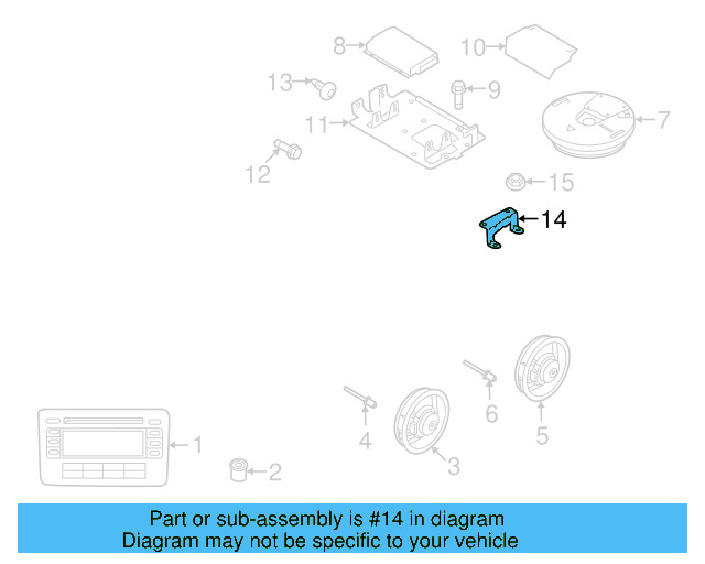 Mount Bracket Mount Bolt N-908-170-03 - View 10