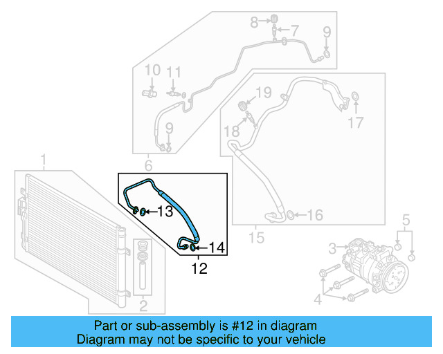 Suction Hose 3QF-816-721-D