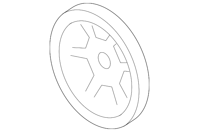 Crankshaft Damper 7B0-105-251-A - View 2