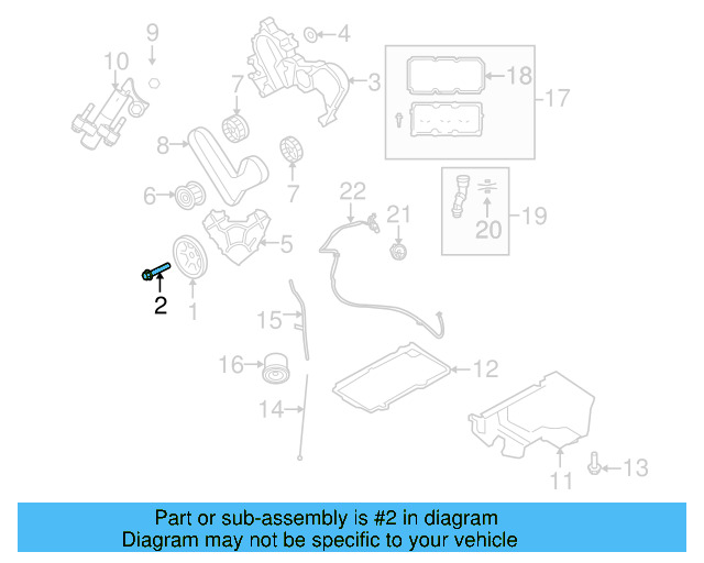 Serpentine Tensioner 7B0-903-315-A - View 5
