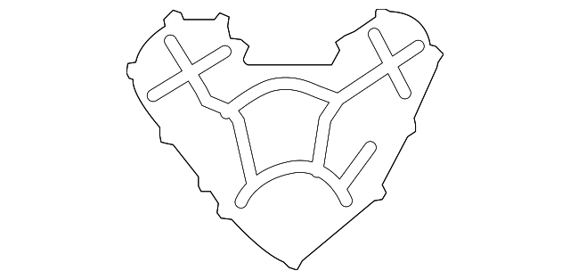 Outer Timing Cover 7B0-109-147 - View 2